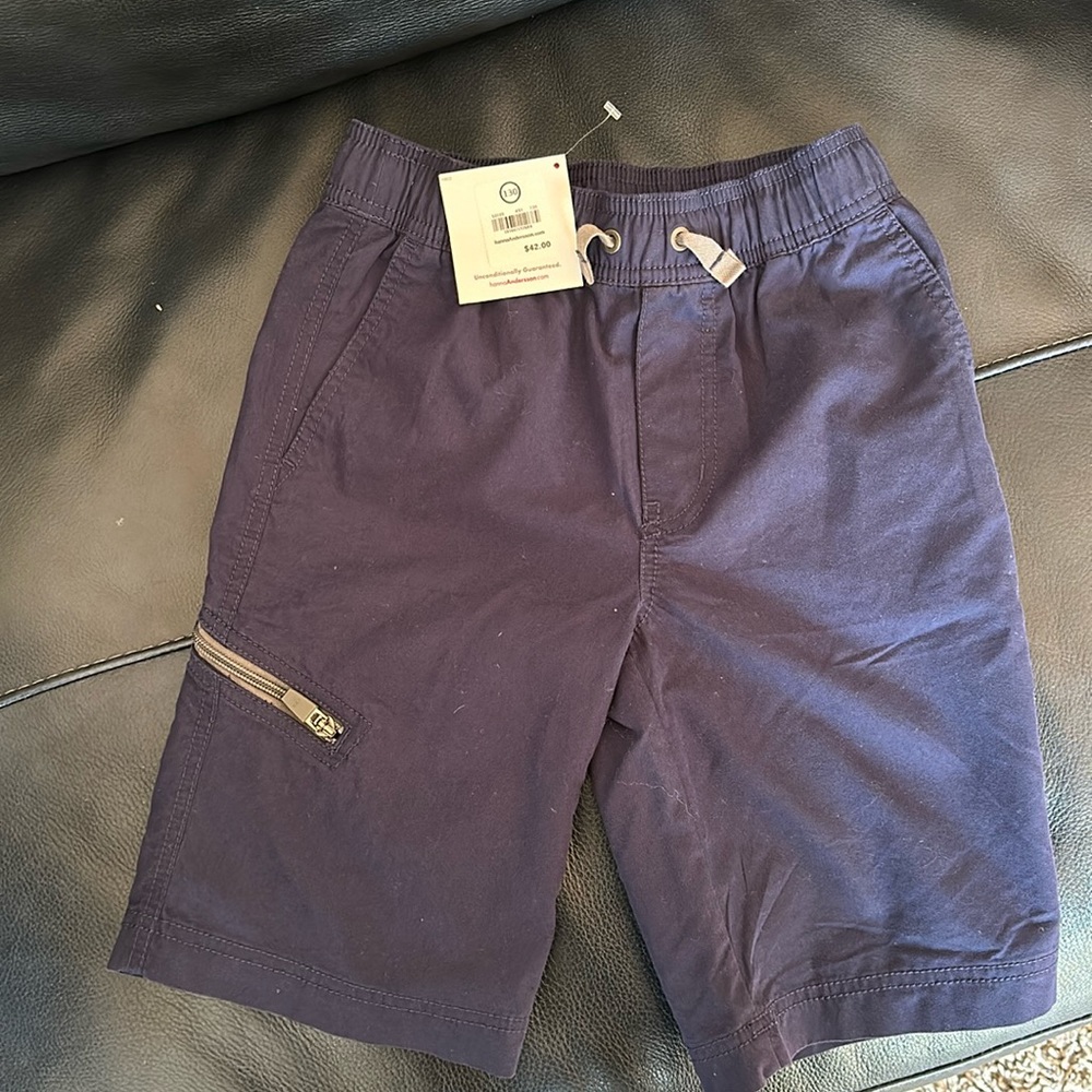 Hanna Andersson navy shorts